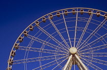 The Wheel of Seville  Prado de San Sebastian.TravelTourismHolidayVacationExploreRecreationLeisureSightseeingTouristAttractionTourDestinationTripJourneyFerrisWheelOfSevilleSevillaAn...