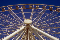 The Wheel of Seville  Prado de San Sebastian.TravelTourismHolidayVacationExploreRecreationLeisureSightseeingTouristAttractionTourDestinationTripJourneyFerrisWheelOfSevilleSevillaAn...