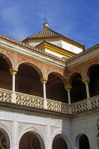 House of Pilatos  building in the courtyard.TravelTourismHolidayVacationExploreRecreationLeisureSightseeingTouristAttractionTourDestinationTripJourneyCourtyardHouseOfPilatosSeville...
