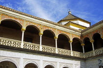 House of Pilatos  building in the courtyard.TravelTourismHolidayVacationExploreRecreationLeisureSightseeingTouristAttractionTourDestinationTripJourneyCourtyardHouseOfPilatosSeville...