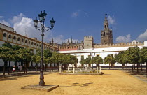 Cathedral and Patio de Banderas.TravelTourismHolidayVacationExploreRecreationLeisureSightseeingTouristAttractionTourDestinationTripJourneySevilleSevillaAndaluciaAndalucianAndalusia...