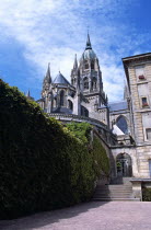 Notre Dame Cathedral.TravelTourismHolidayVacationAdventureExploreRecreationLeisureSightseeingTouristAttractionTourNotreDameCathedralBayeuxNormandyNormandieFranceFrenchEuropeEurop...