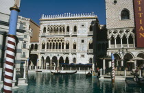 Venetian Hotel and Casino  Replica of Ca DOro behind lake.TravelTourismHolidayVacationExploreRecreationLeisureSightseeingTouristAttractionTourDestinationTripJourneyVenetianVeniceHotel...