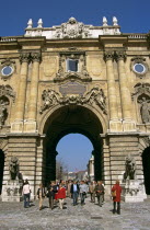 Castle and Palace complex  inner courtyard  Castle Hill District.TravelTourismHolidayVacationExploreRecreationLeisureSightseeingTouristAttractionTourDestinationRoyalPalaceComplexCastle...