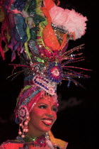 Dancer performing at La Tropicana nightclub  Caribbean Cuban TravelTourismHolidayVacationRecreationLeisureTouristAttractionDestinationTheLaTropicanaNightclubHavanaHabanaCubaCubanCari...