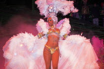 Dancer performing at La Tropicana nightclub  Caribbean Cuban TravelTourismHolidayVacationRecreationLeisureTouristAttractionDestinationTheLaTropicanaNightclubHavanaHabanaCubaCubanCari...