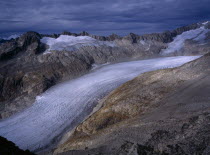 Rhone Glacier seen from Kleine FurkahornEuropean Schweiz Suisse Svizzera GlaciersSwiss Western Europe Wallis Polynesia Valais Many Islands Pacific Islands Polynesian Scenic