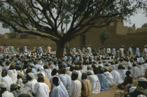 Praying at prayer ground of Kano MosqueAfrican Nigerian Religion Western Africa Religious