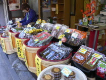 Chiba  Narita - Sawata Tsukemono shop  a shop specializing in "tsukemono"  pickled vegetablesAsia Asian Japanese Nihon Nippon Store One individual Solo Lone Solitary