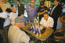 Playing chess in the Plaza de Armas.CityCapitalSouth AmericaChileLatin AmericaTourismHolidaysTravelConcentrationChessTenseWatchContestGamePlaza de Armas American Chilean Hispanic Latino