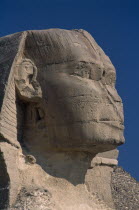 The Sphinx. Side profile of headAfrican Middle East North Africa History