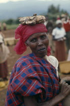 Portrait of Tutsi woman