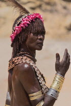 Hamer Jumping of the Bulls initiation ceremony  Hamer lady