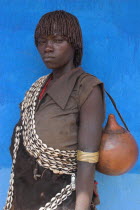 Banna woman at weekly market