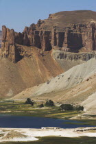 Band-E- Amir  Dam of the King  crater Lakes  Band-I-Zulfiqar the main lake  Band-E-Amir is Afghanistans first National Park set up in 1973 to protect the beauty of its 5 lakes  Locals believe that the...