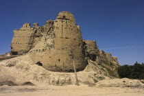 Ancient walls of Citadel destroyed during First Anglo Afghan war since rebuilt still used as a military garriso