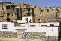 Houses inside ancient walls of Citadel  The citadel was destroyed during First Anglo Afghan war since rebuilt still used as a military garrison