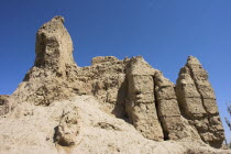 Ancient walls of Balkh mostly built in the Timurid period