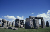 Standing stones on Salisbury Plain