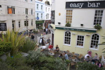 Exterior of the Easy Bar in Cranbourne Street next to Churchill Square.
