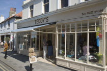 Exterior of Teddys cafe restaurant in East Street.