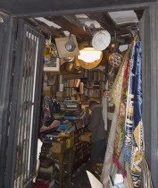 Antique shop interior in the Old Town