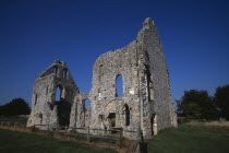 Boxgrove Priory ruins next to the Church of St Mary and St Blaise. Near Chichester.