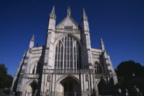 Winchester Cathedral. West elevation