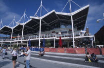 Gunwharf Keys. Waterfront restaurants and bars overlooking the marina