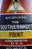 The Southern Most Point marker