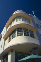 South Beach. Art Deco building