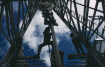 Guavio 1  1959 the first wildcat exploration oil rig on the edge of the Llanos in foothills of Cordillera Oriental. Texaco drillers found oil and this well was forerunner to large oil discoveries in 1...