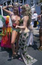Coney Island. Mermaids at the Mermaid Parade