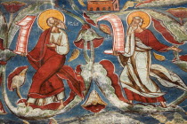 Exterior fresco  Church Of The Annunciation  Moldovita Monastery  Moldovita