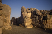 Hattusas.  Ancient site of Hittite capital.  Lion Gate.