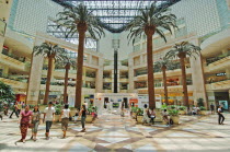 INTERIOR VIEW OF THE RAFFLES CITY SHOPPING MALL .Raffles City shopping mall is a large complex located in the Civic District within the Downtown Core of the city-state of Singapore. Occupying an entir...