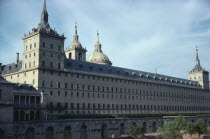 Royal Monastery of San Lorenzo de el Escorial.  Sixteenth century palace and monastery built during the reign of Phillip II.  UNESCO World Heritage site.