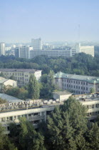 View over the city skyline.