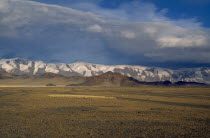 Open steppe lands near Kazakh inhabited Dellun.