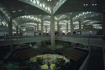 Airport interior.