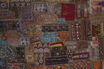 Traditional patchwork embroidery.