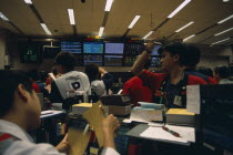 Derivatives Trading Floor of the Singapore Stock Exchange. SGX