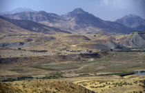 Semi desert landscape