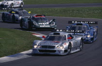Salon car  No.2 Mercedes CLK GTR Ludwig/ Zonta FIA GT Championship Silverstone 1998