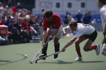 Great Britain versus Germany match in Milton Keynes 1992.