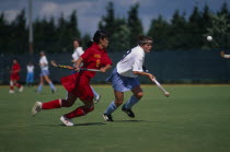 World student games in Sheffield.  China versus Holland womens teams.