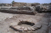 A well in the residential area of the 2500 BC Indus civilisation