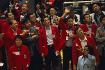 Busy Derivatives Trading Floor of the Singapore Stock Exchange. SGX