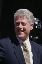 Portrait of former president Bill Clinton.