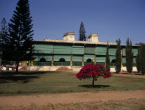 Summer Palace or Daria Daulat. Green facade
